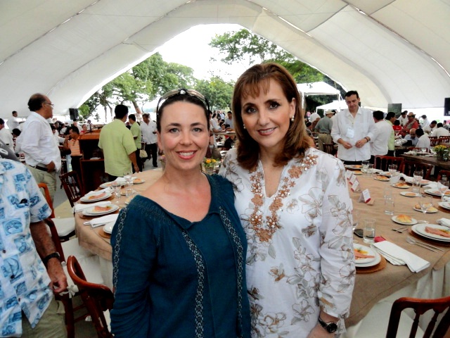 Secretary of Tourism Gloria Guevara and Yolonda