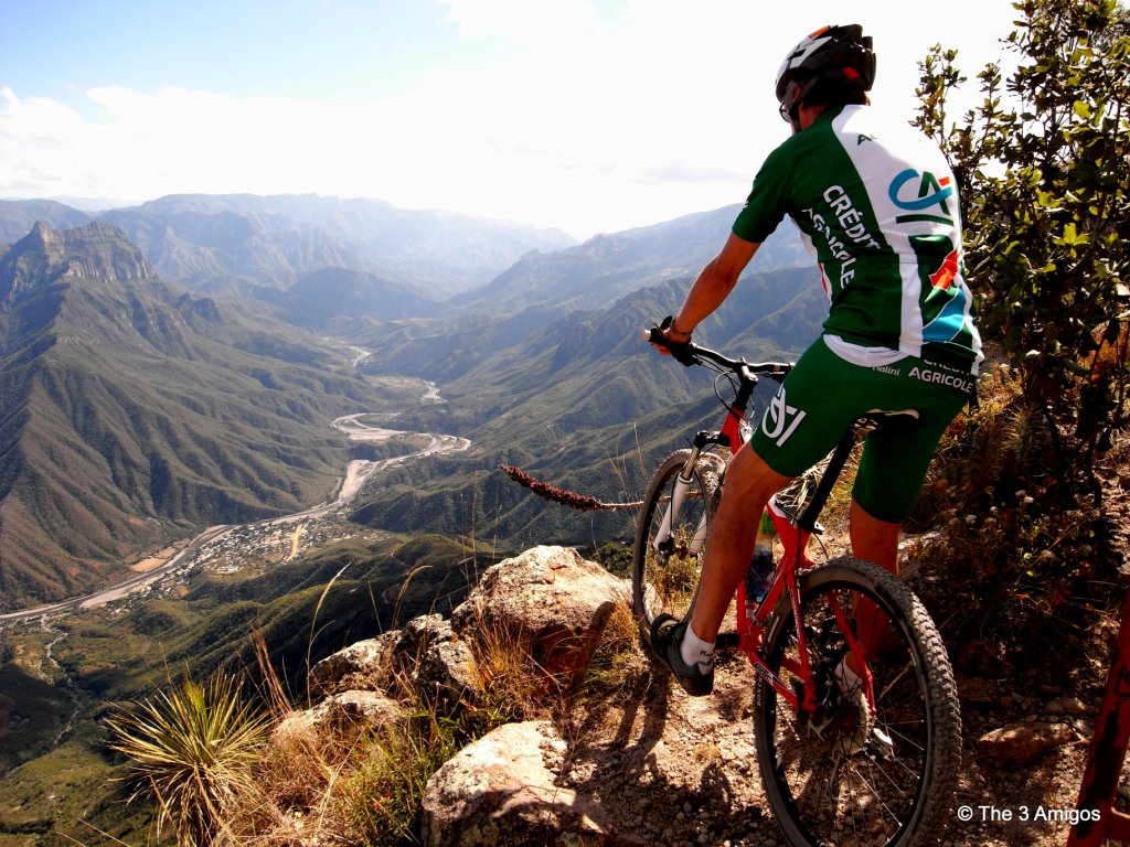 Biking Through the Mountains