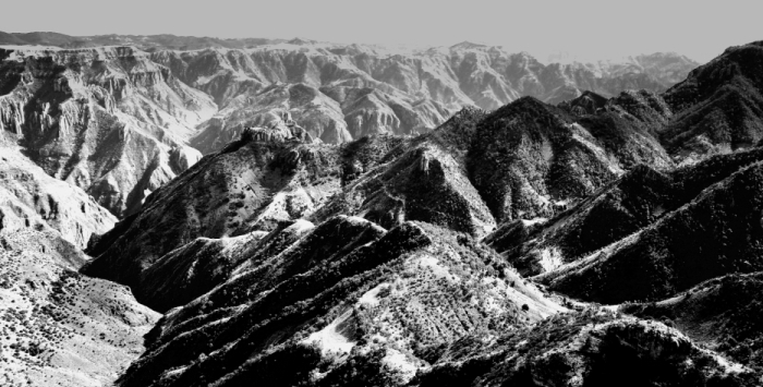 Copper Canyon black and white 