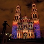 Chihuahua Cathedral at night