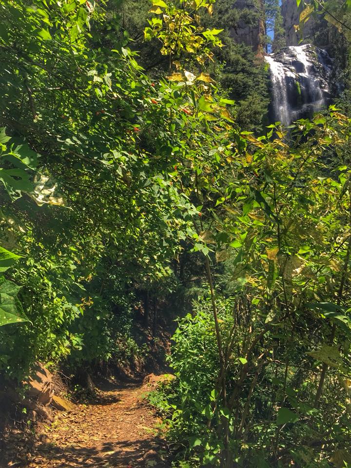 Path to Waterfall Amigo Trails Copper Canyon Experts